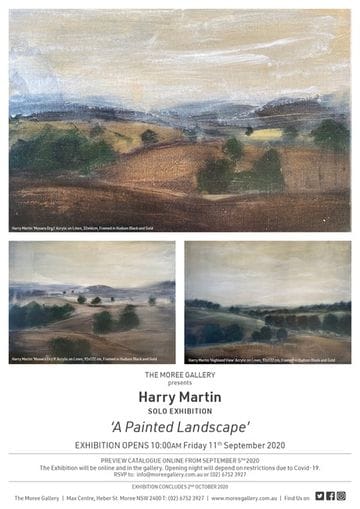The Moree Gallery: Harry Martin Solo Exhibition